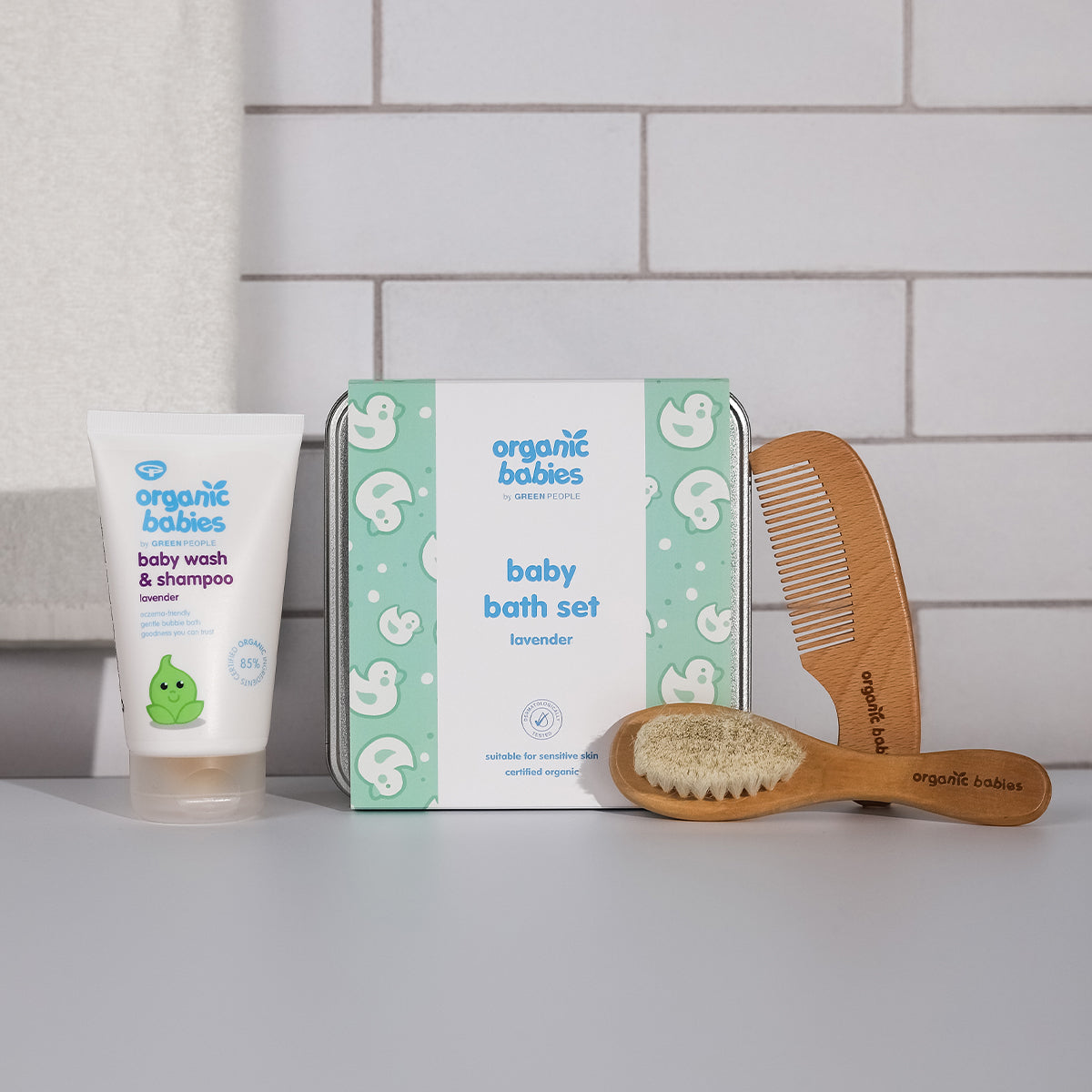 Baby bath essentials set fashion