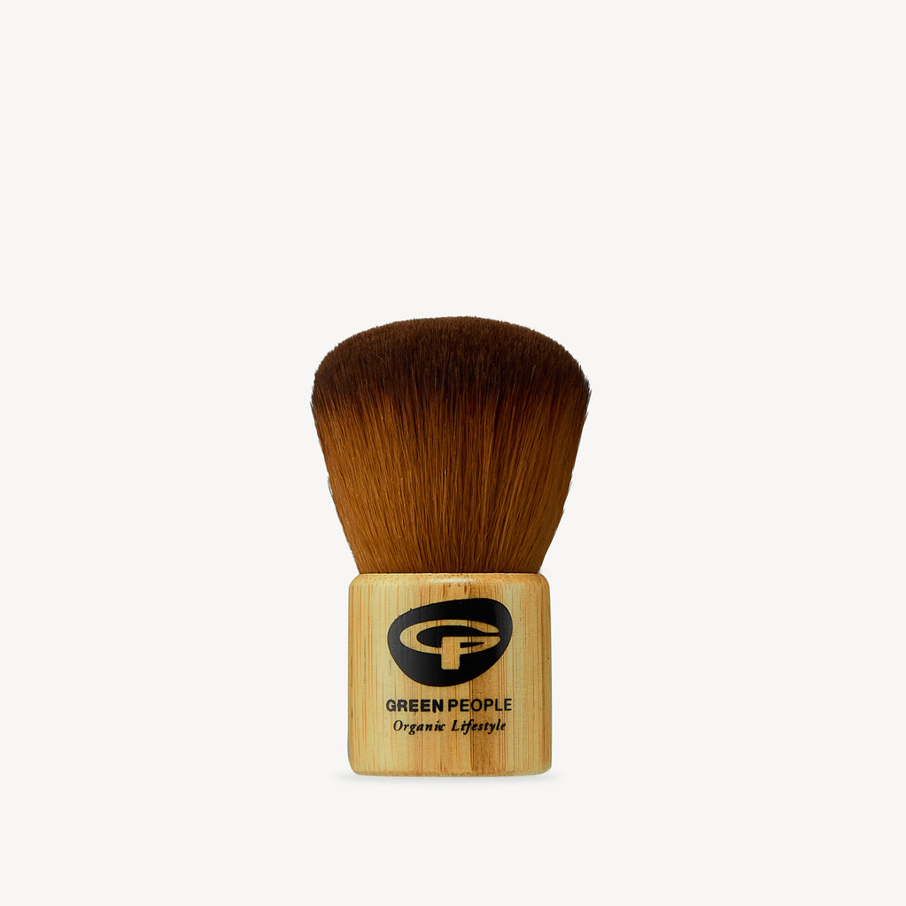 green people kabuki brush