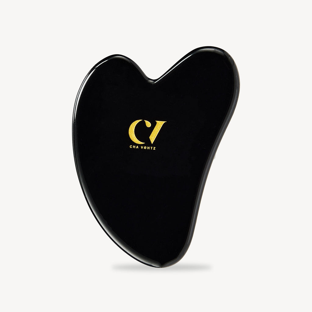 obsidian gua sha massage tool