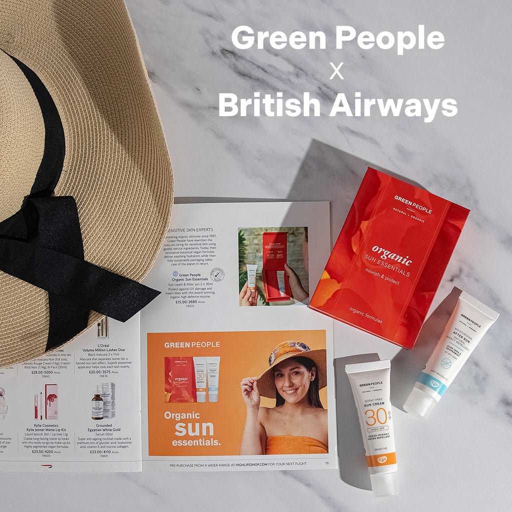 Green People & British Airways partnership