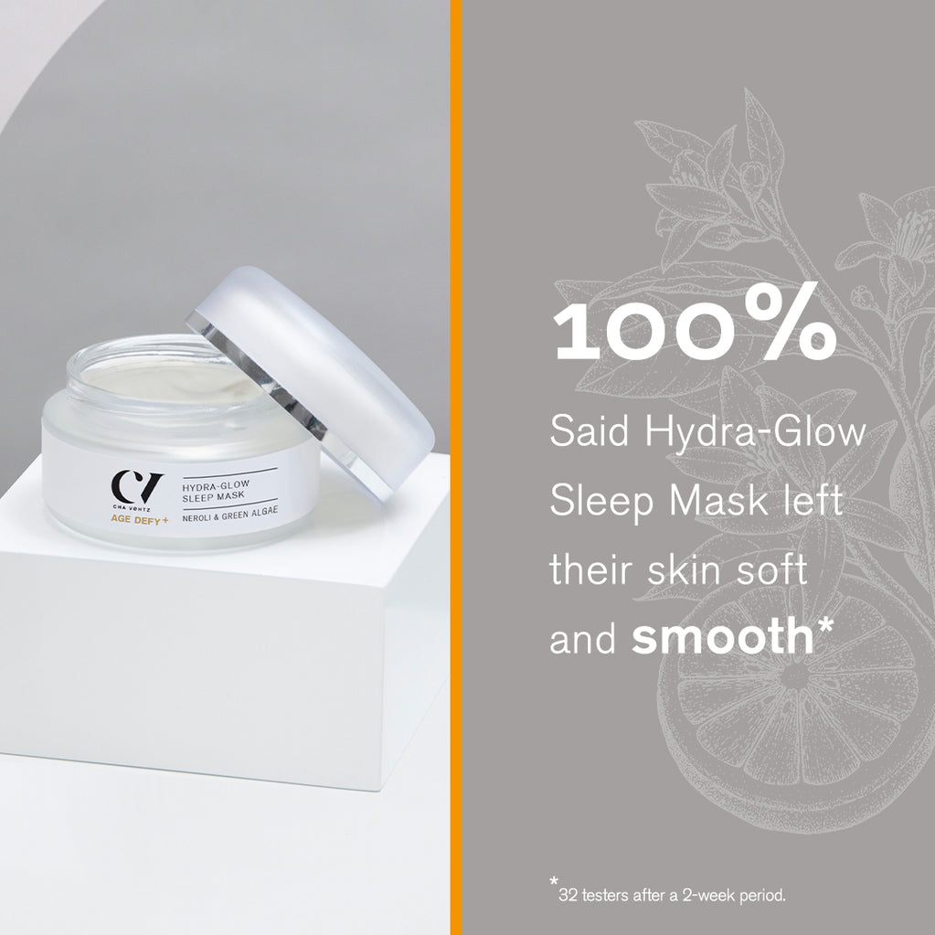 Age Defy+ Hydra-Glow Sleep Mask 50ml 100% said their skin was left soft and smooth